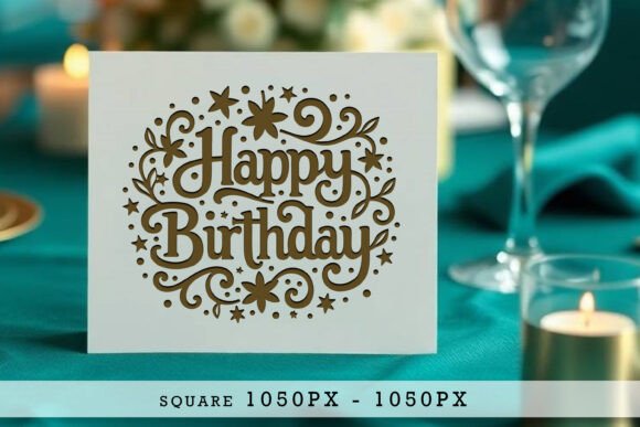 Download Cricut Happy Birthday Card SVG - Birthday card svg Collection