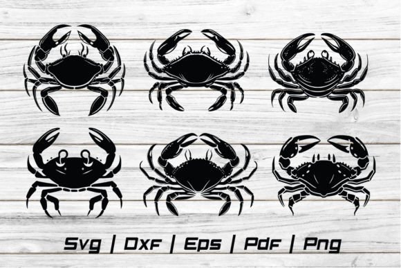 Download Crab Svg Silhouette Cut File - Silhouette cut file Collection