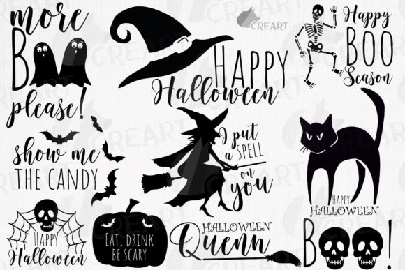Download Halloween Bundle Quotes and Sayings - Halloween Collection