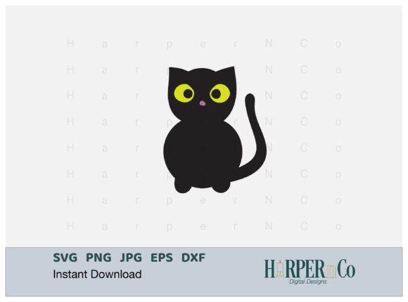 Download Halloween Black Cat SVG, Witch, Kitten - Halloween Collection