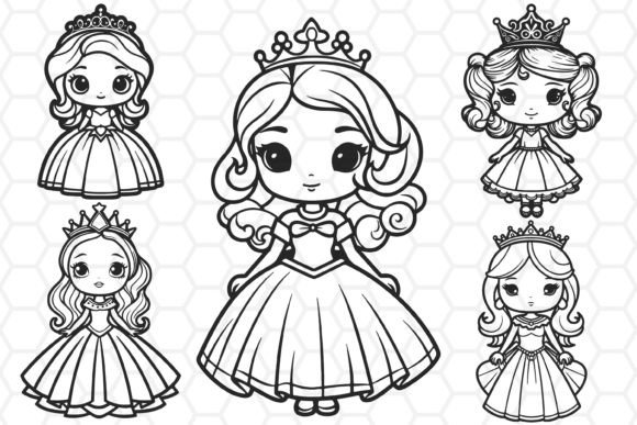 Download Cute Princess SVG Designs, Princess SVG - Svg designs Collection
