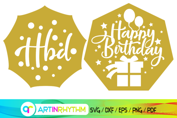 Download Happy Birthday Svg, Birthday Card Svg - Birthday card svg Collection